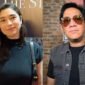 Kolase foto Amanda Lintang Larasati Rigby dan Andre Taulany
