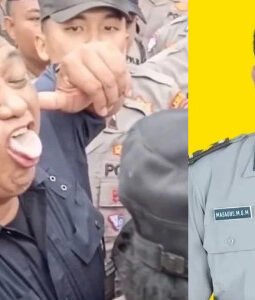 Nama Bripka Agus Ginta Meiro Beredar Usai Video Polisi Diduga Ejek Pendemo Viral