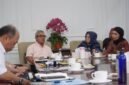 Jajaran Pemkab Langkat saat berdiskusi dengan Wali Kota Bandung H. Muhammad Farhan