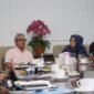 Jajaran Pemkab Langkat saat berdiskusi dengan Wali Kota Bandung H. Muhammad Farhan
