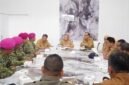Jajaran Batalyon Marinir 8 Harimau Putih bersilaturahmi dengan Pemkab Langkat, Senin (21/9)