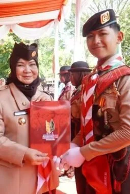 Hari Pramuka ke-65, Tiorita Ajak Generasi Muda Bangun Budaya Produktif
