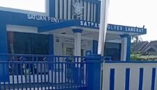 Kantor Sarpras Satlantas Polres Langkat, Foto: Langkatoday.com