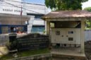 Kolase foto kantor Samsat Stabat dan Genset Samsat Stabat, Sabtu (5/9). Foto: Tim Langkatoday.com