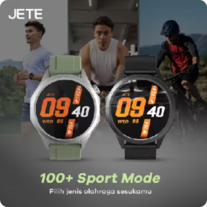 Smartwatch JETE FR31 1.43″ NFC ChatGPT 100+ Sports Mode Jam Tangan Olahraga – Garansi 2 Tahun