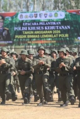 Polri Latih 586 Polisi Khusus Kehutanan, Perkuat Pencegahan Karhutla