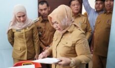 Tindak Lanjuti Sidak, Tiorita Apresiasi Pembenahan Kantor Camat Hinai