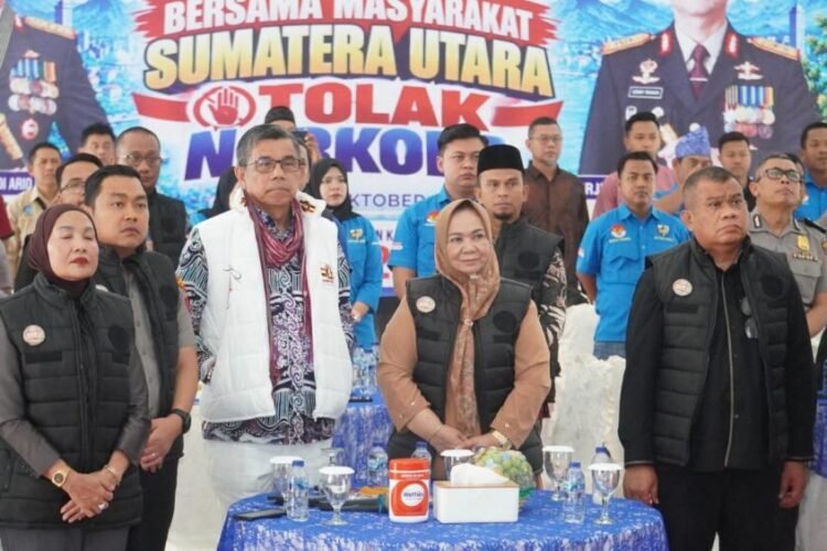 Tiorita Ajak Masyarakat Langkat Bersatu Lawan Narkoba