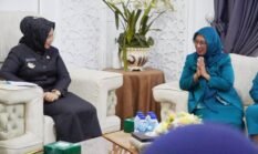 Tiorita Serahkan SK Plt Ketua TP PKK Langkat kepada Rosda Neli, Ini Harapannya