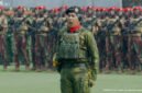 Panglima Komando Gabungan Wilayah Pertahanan III (Pangkogabwilhan III) Letjen Lucky Avianto menjadi komandan upacara HUT ke-81 TNI, Senin (5/10) | Foto: Tangkapan Layar YT Sekretarian Presiden