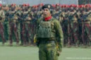Panglima Komando Gabungan Wilayah Pertahanan III (Pangkogabwilhan III) Letjen Lucky Avianto menjadi komandan upacara HUT ke-81 TNI, Senin (5/10) | Foto: Tangkapan Layar YT Sekretarian Presiden