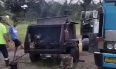 Alat Pengaspalan Rusak, Jalan Gebang-Hinai Belum Diaspal hingga 2 Oktober