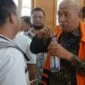 Bupati Langkat Nonaktif, Syah Afandin (Ondim) hadir jadi saksi di ruangan Cakra 1 Pengadilan Negeri Medan, Kamis (22/10) (dok. Juita/detikSumut)