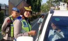Wakapolres Langkat Pimpin Pengaturan Lalu Lintas Pagi di Sejumlah Titik Keramaian